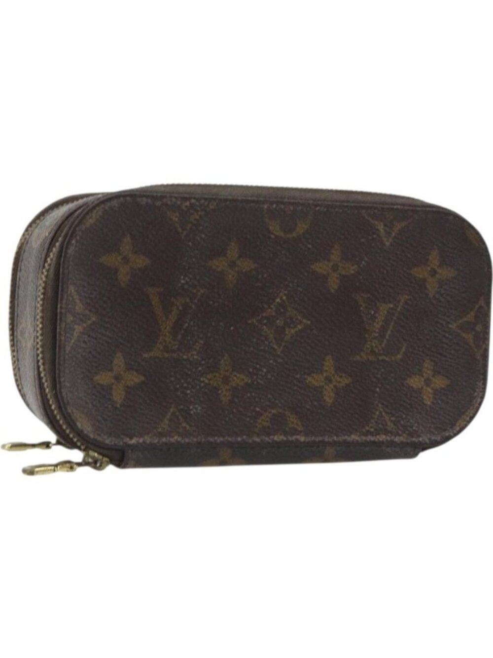 LOUIS VUITTON Monogram Trousse Brush PM Cosmetic Pouch M47510